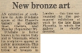 19830923 ALDO D'ADAMO SCULPTURE AT PLAZZOTTA GALLERY CN